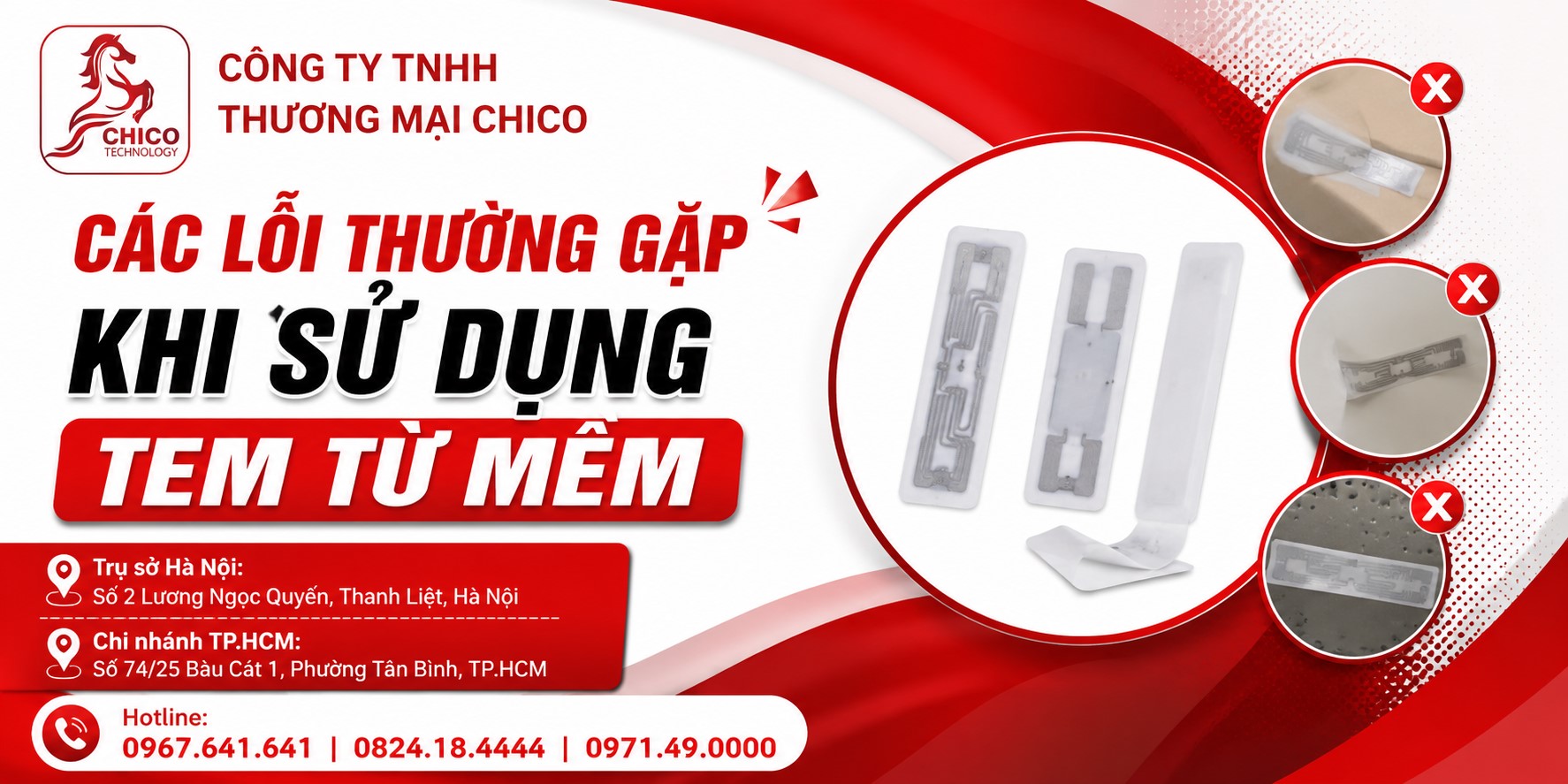 Các Lỗi Thường Gặp Khi Sử Dụng Tem Từ Mềm & Cách Khắc Phục Triệt Để