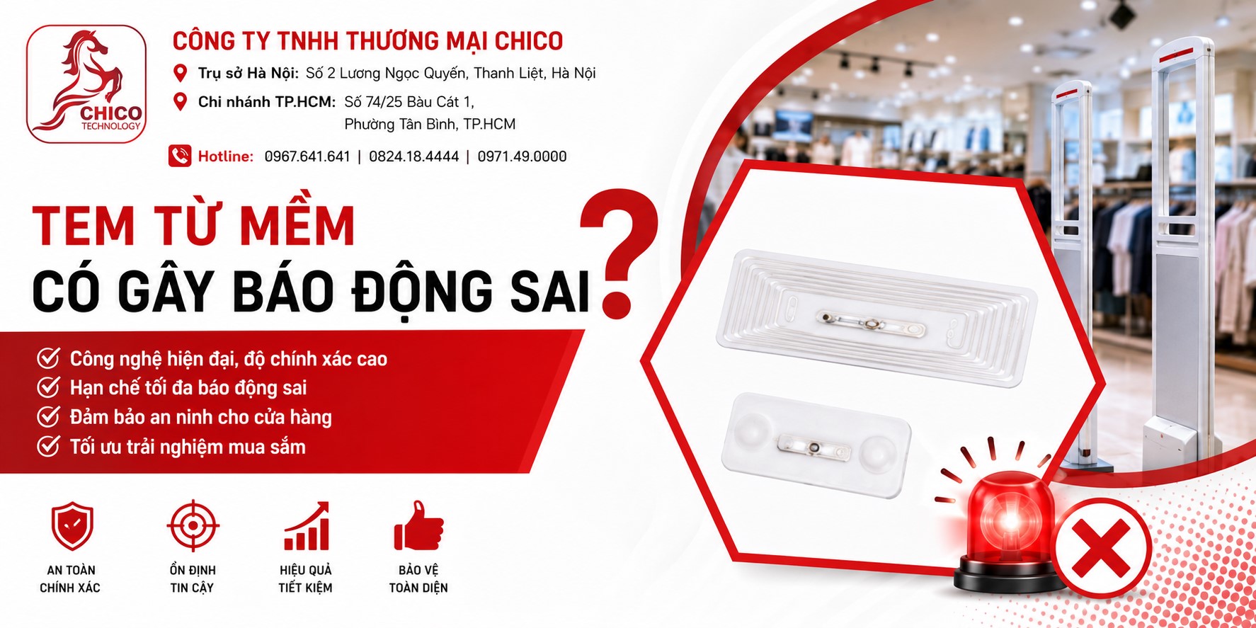 Tem Từ Mềm Có Gây Báo Động Sai Không? Cách Khắc Phục Triệt Để