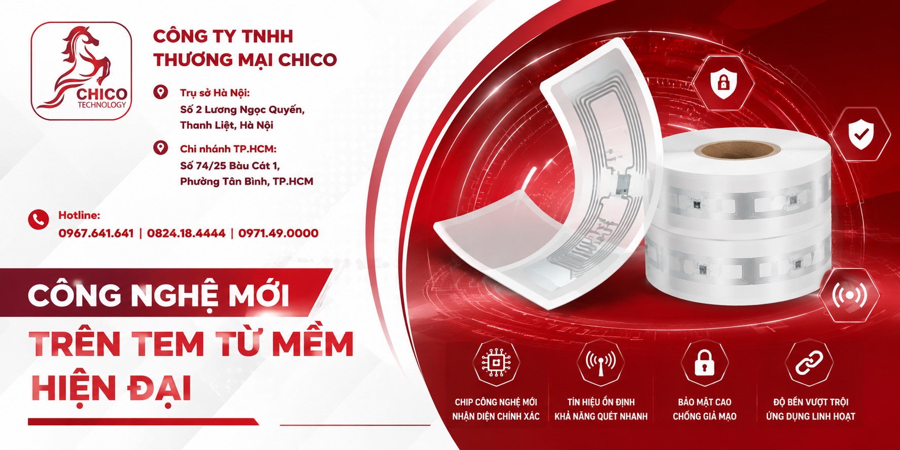 Công Nghệ Mới Trên Tem Từ Mềm Hiện Đại: Nhạy Hơn, Bền Hơn