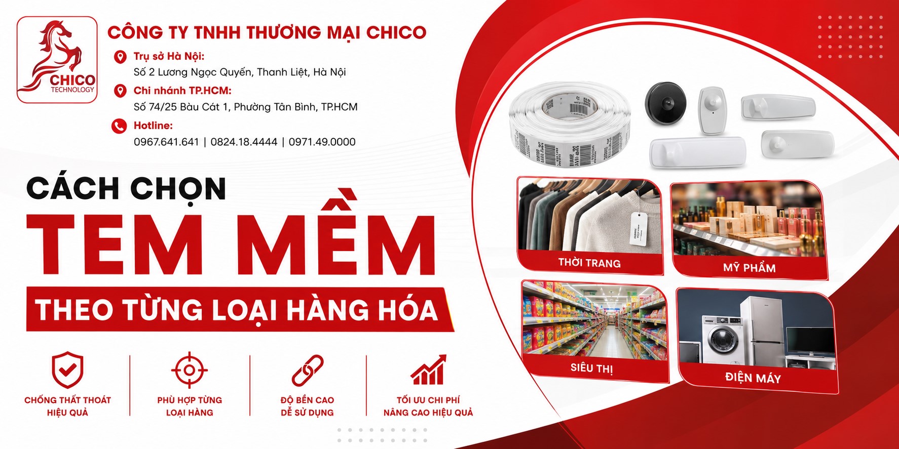 Cách Chọn Tem Từ Mềm Chuẩn Cho Từng Loại Hàng Hóa: Shop Nào Cũng Cần!