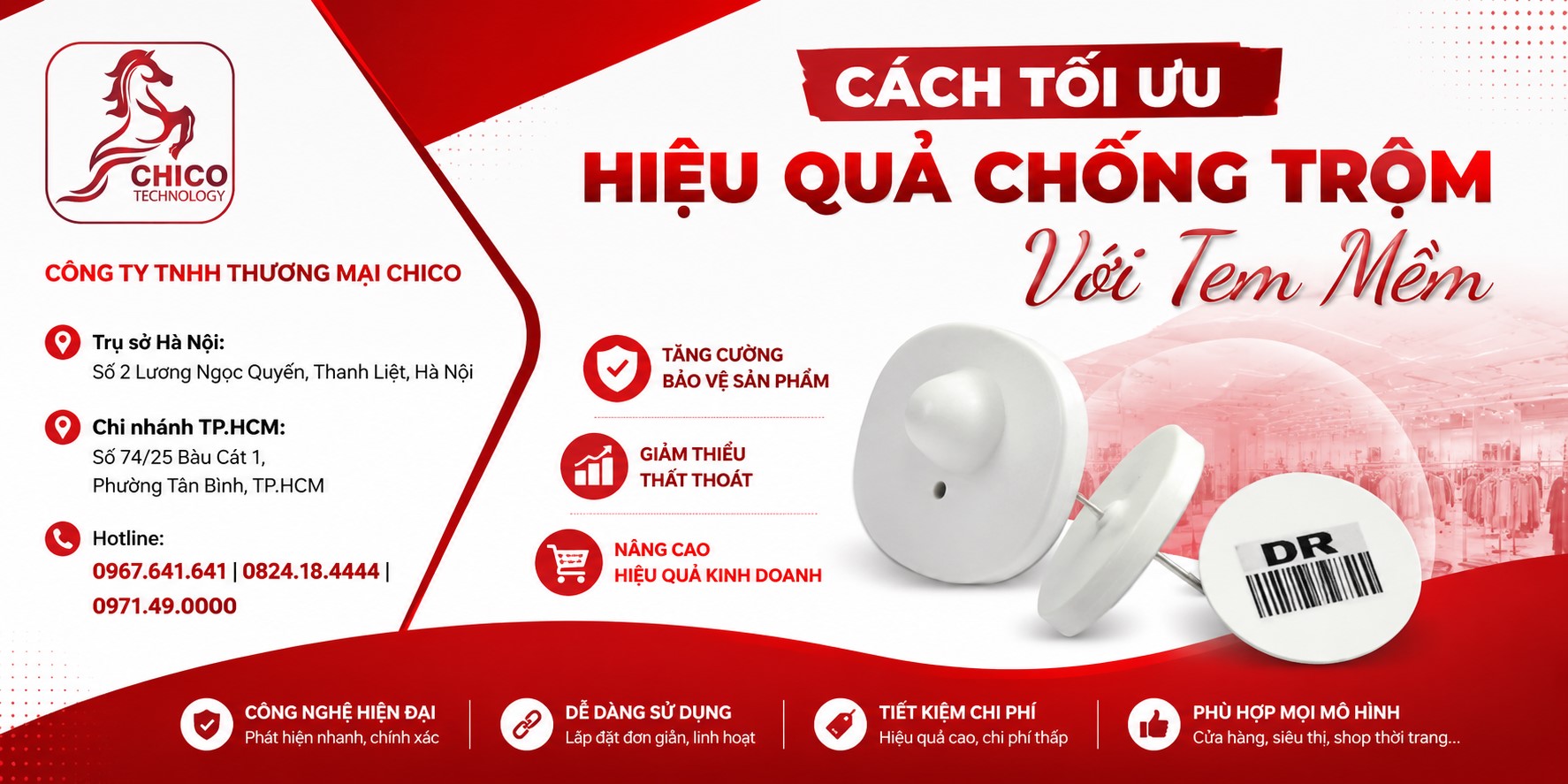 Cách Tối Ưu Hiệu Quả Chống Trộm Với Tem Từ Mềm