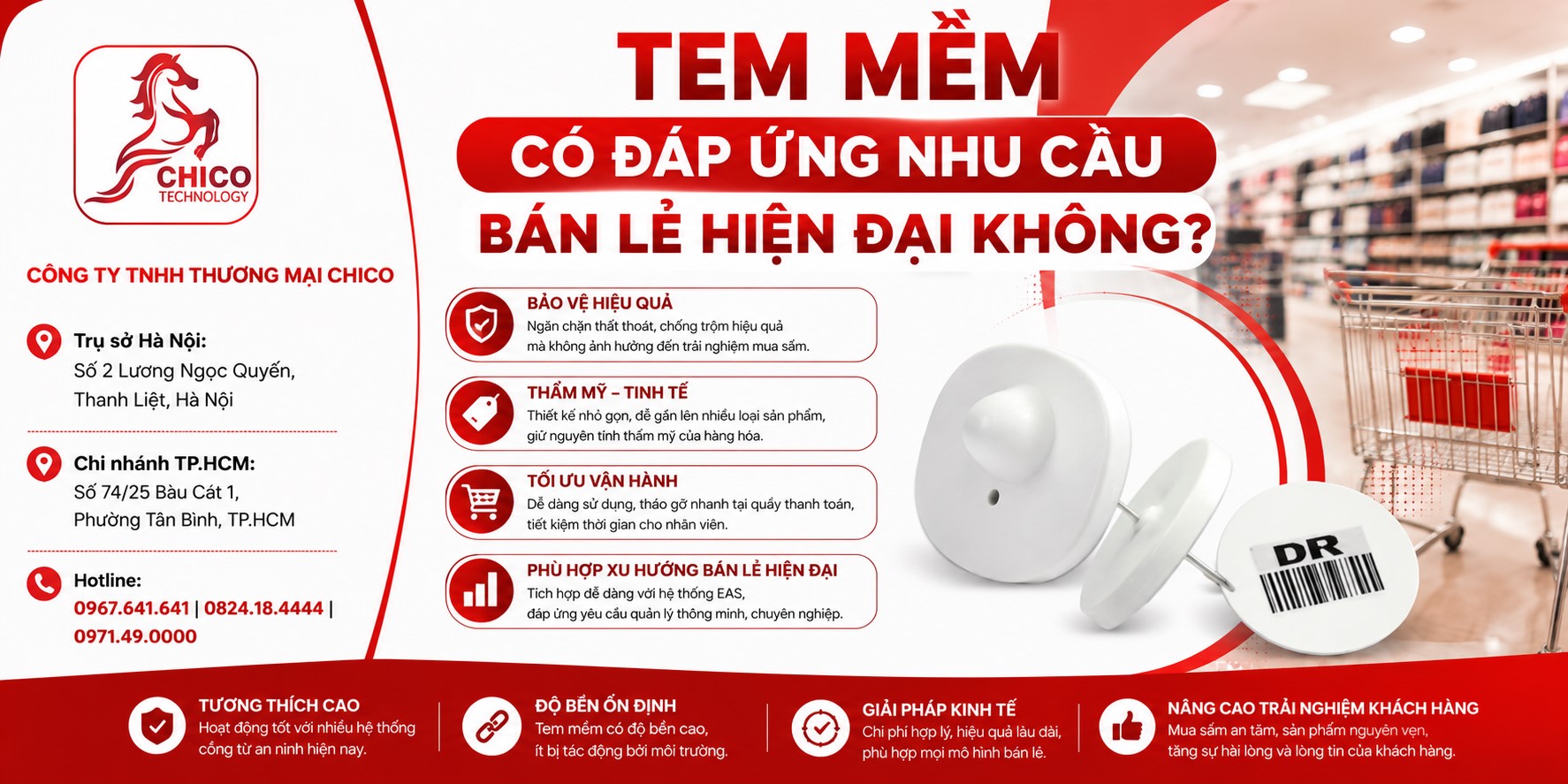 Tem Từ Mềm Có Đáp Ứng Nhu Cầu Bán Lẻ Hiện Đại Không?
