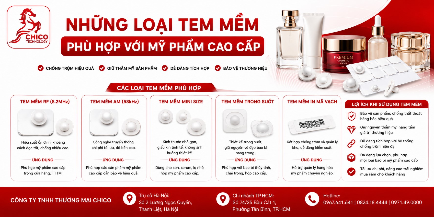 Top Các Loại Tem Từ Mềm Phù Hợp Nhất Cho Mỹ Phẩm Cao Cấp