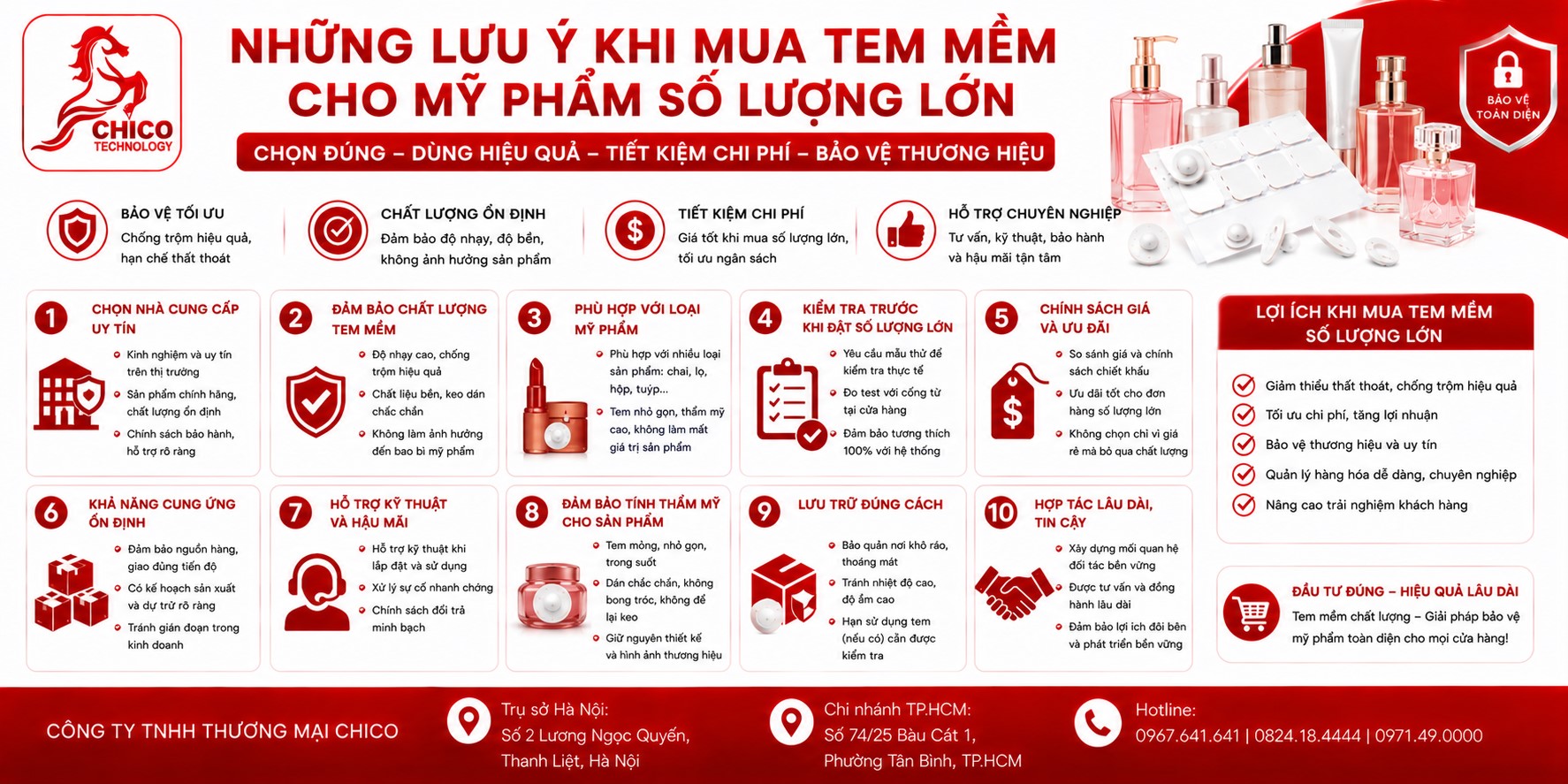 Kinh Nghiệm Mua Tem Từ Mềm Số Lượng Lớn Cho Shop Mỹ Phẩm – Tránh Mất Tiền Oan