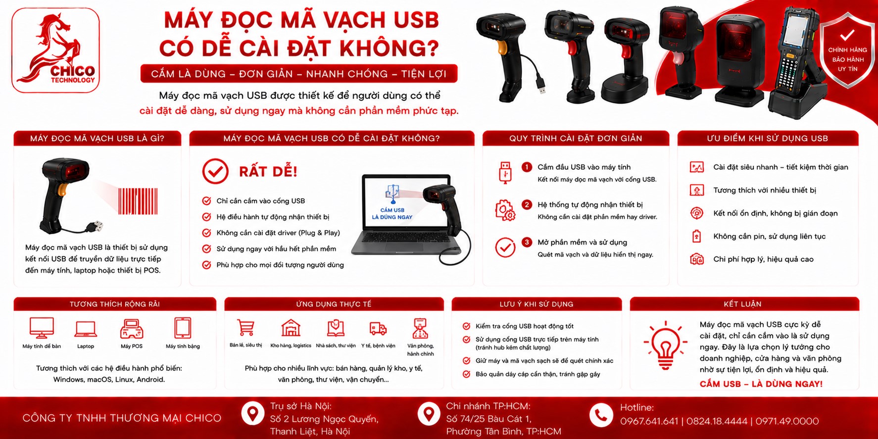 Máy Đọc Mã Vạch USB Có Dễ Cài Đặt Không? Hướng Dẫn Chi Tiết Cho Người Mới