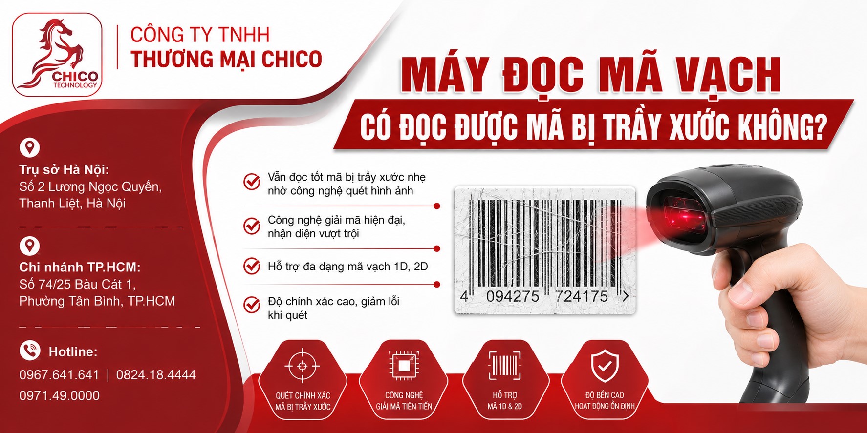 Máy Đọc Mã Vạch Có Đọc Được Mã Bị Trầy Xước Không? Giải Pháp Cho Các Bác Chủ Shop