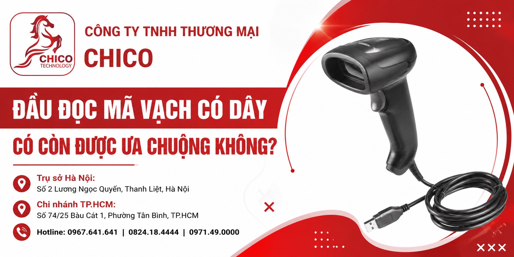 Đầu Đọc Mã Vạch Có Dây Có Còn Được Ưa Chuộng Không? Giải Đáp Từ Chuyên Gia
