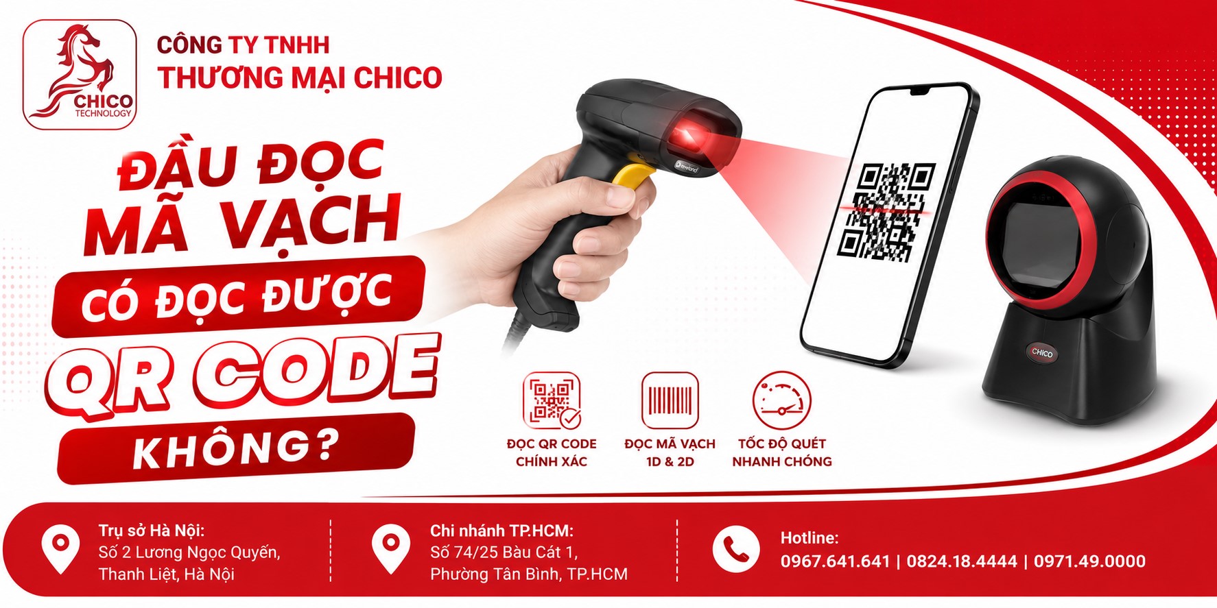 Đầu Đọc Mã Vạch Có Đọc Được QR Code Không? Giải Đáp Chi Tiết