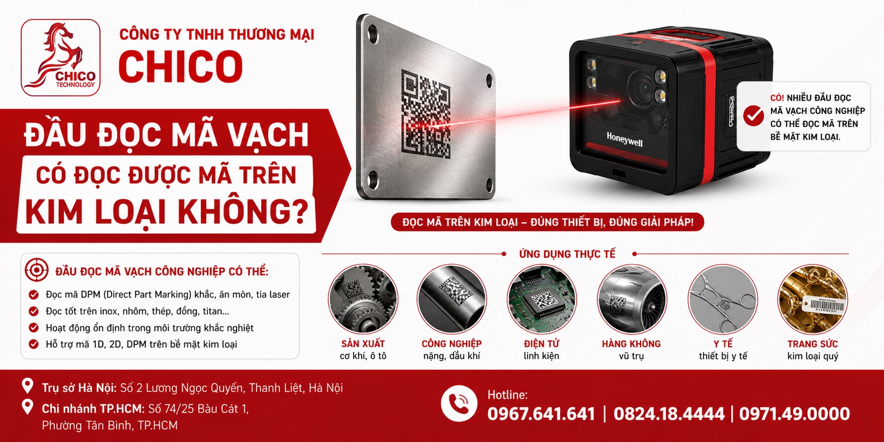 Đầu Đọc Mã Vạch Có Đọc Được Mã Trên Kim Loại Không? Giải Đáp Từ Chuyên Gia