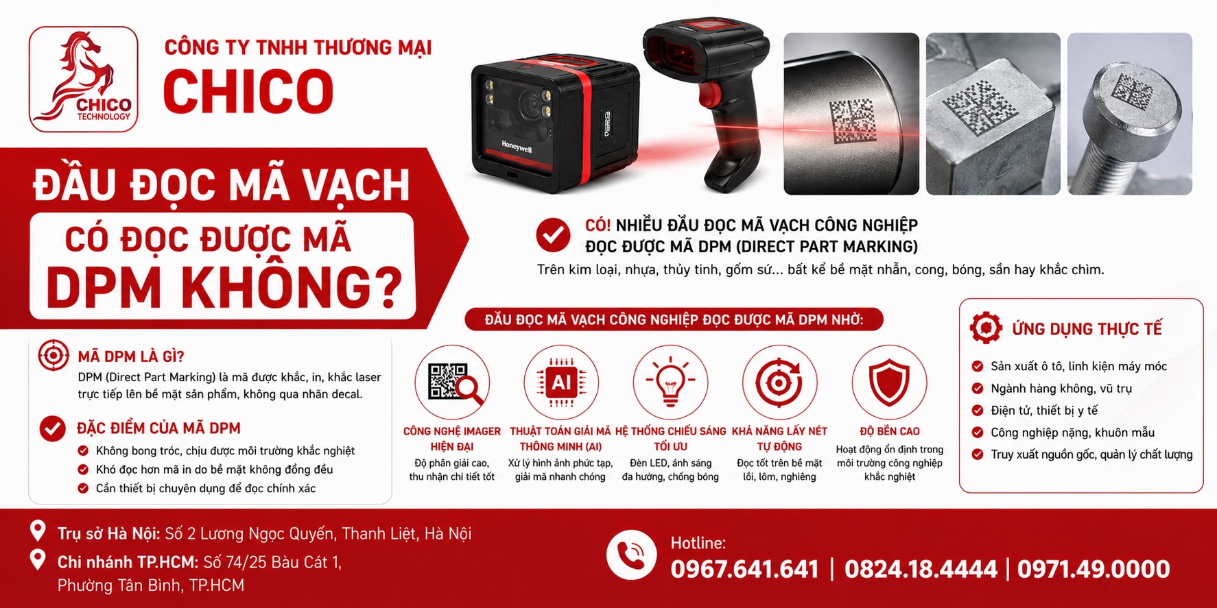 Đầu Đọc Mã Vạch Có Đọc Được Mã DPM Không? Giải Đáp Chuyên Sâu