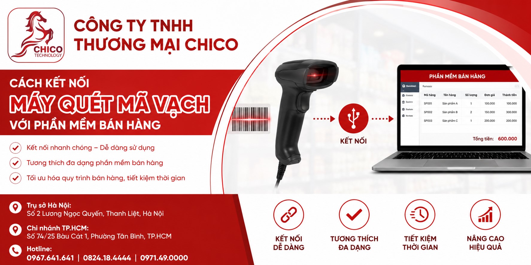 Cách Kết Nối Máy Quét Mã Vạch Với Phần Mềm Bán Hàng Chỉ Trong 5 Phút