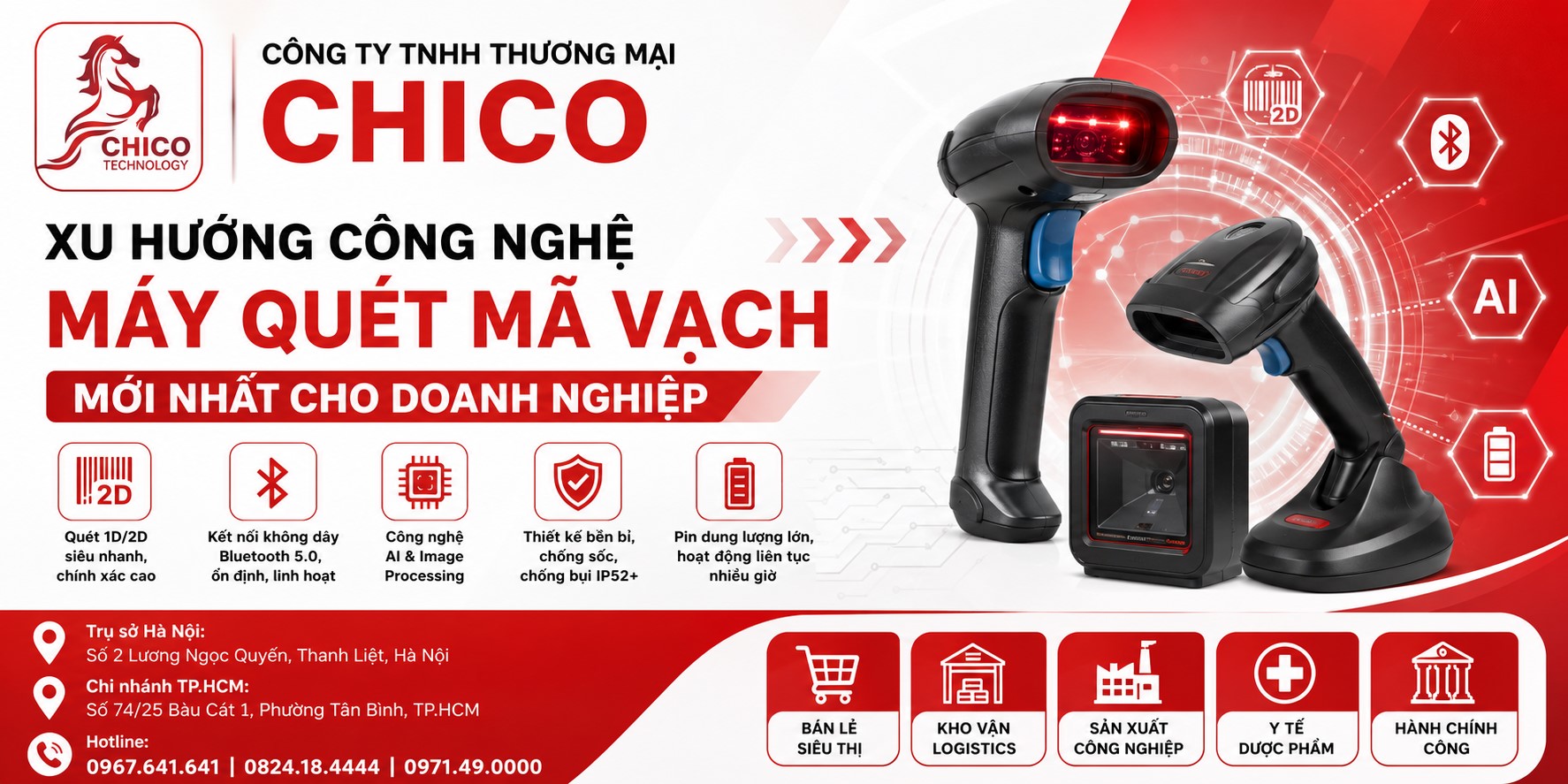 Xu Hướng Công Nghệ Máy Quét Mã Vạch Mới Nhất Cho Doanh Nghiệp 2026