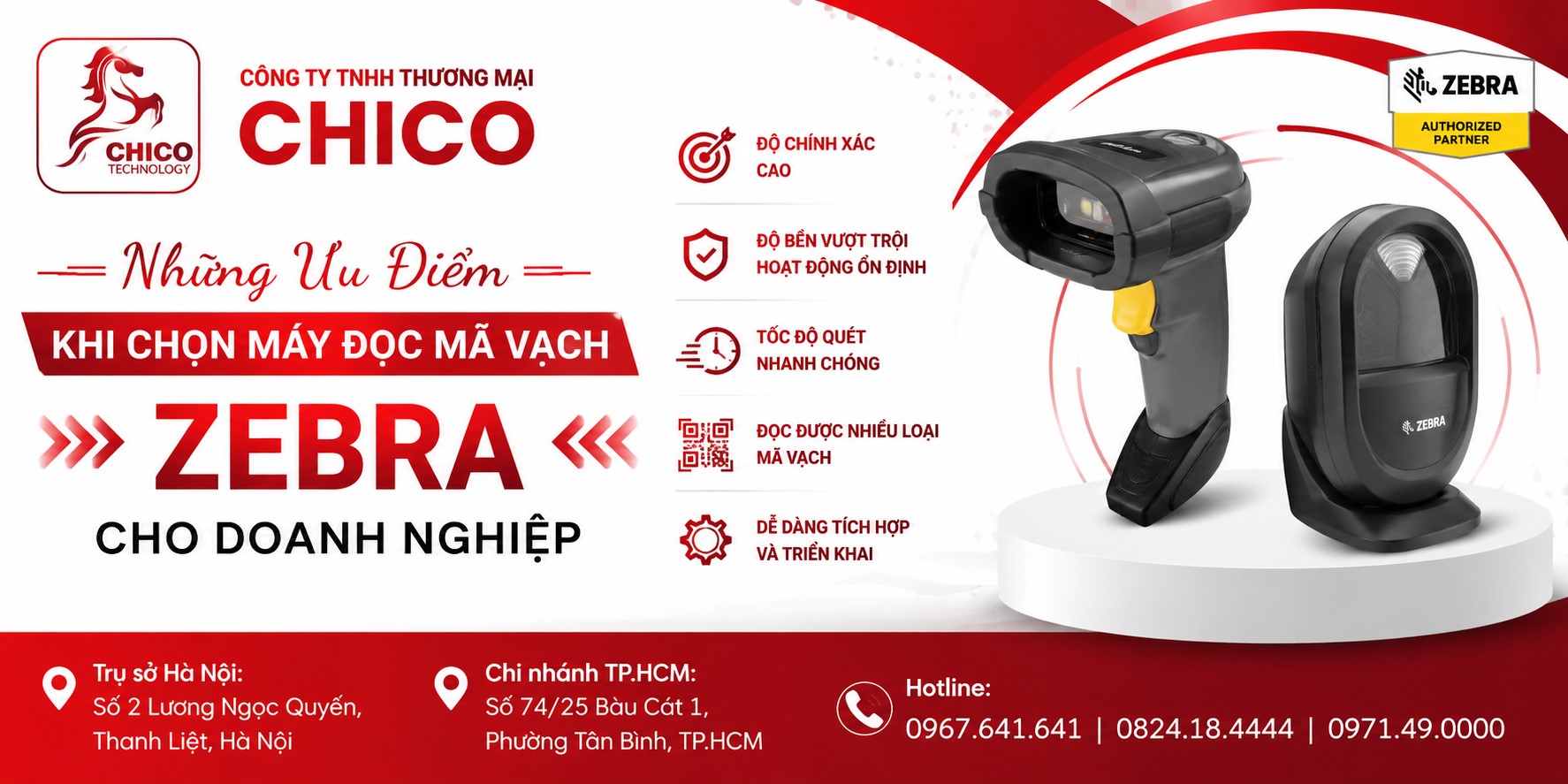 Vì Sao Doanh Nghiệp Nên Chọn Máy Đọc Mã Vạch Zebra? Ưu Điểm Vượt Trội