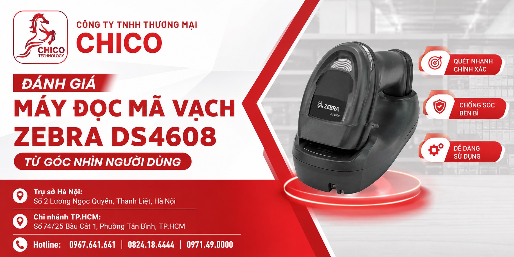 Đánh Giá Zebra DS4608: 