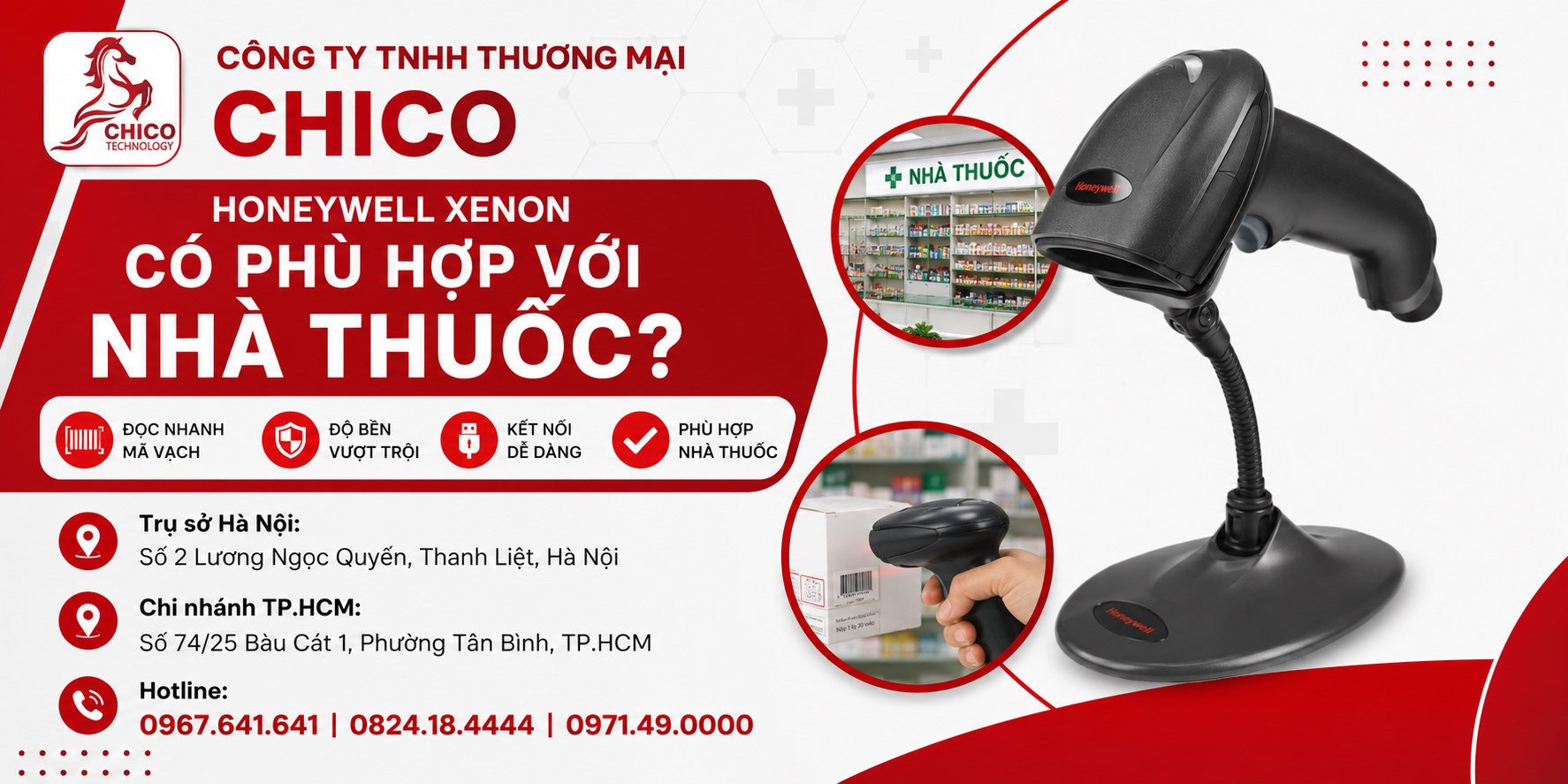 Honeywell Xenon Có Phù Hợp Với Nhà Thuốc Không? Đánh Giá Chi Tiết