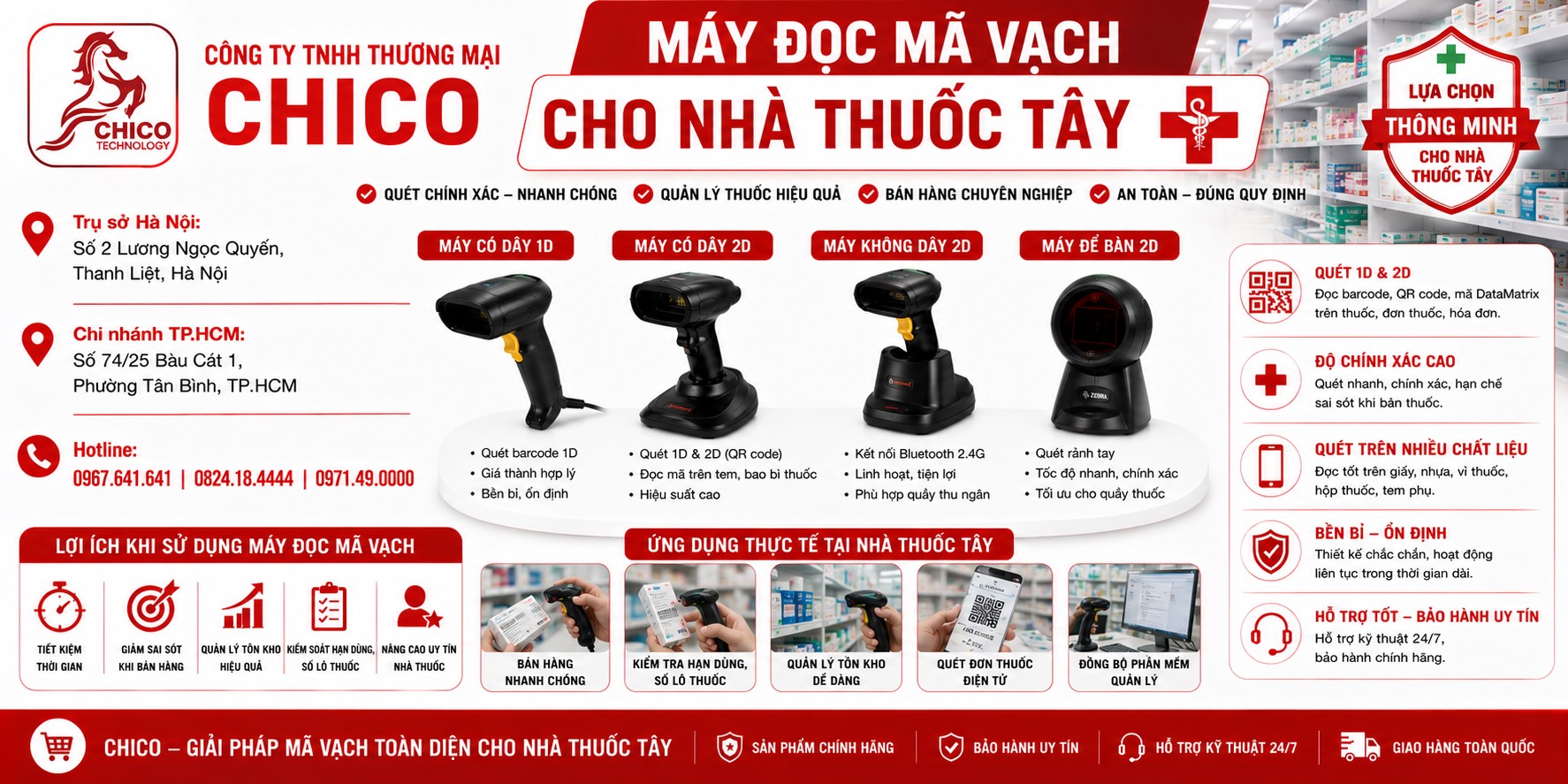 Top Máy Đọc Mã Vạch Cho Nhà Thuốc Tây Chuẩn Xác – Nhanh Chóng