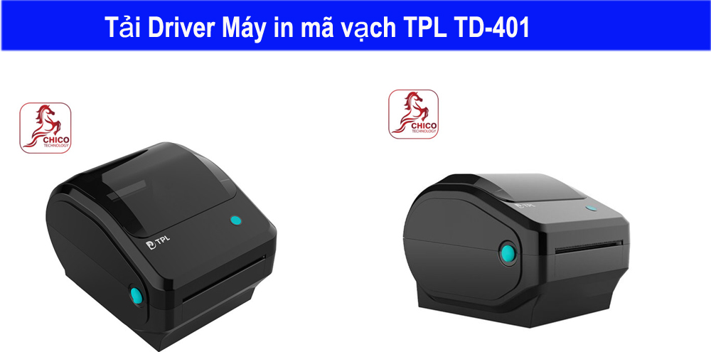 Tải Driver Máy in mã vạch TPL TD-401 (USB + LAN)