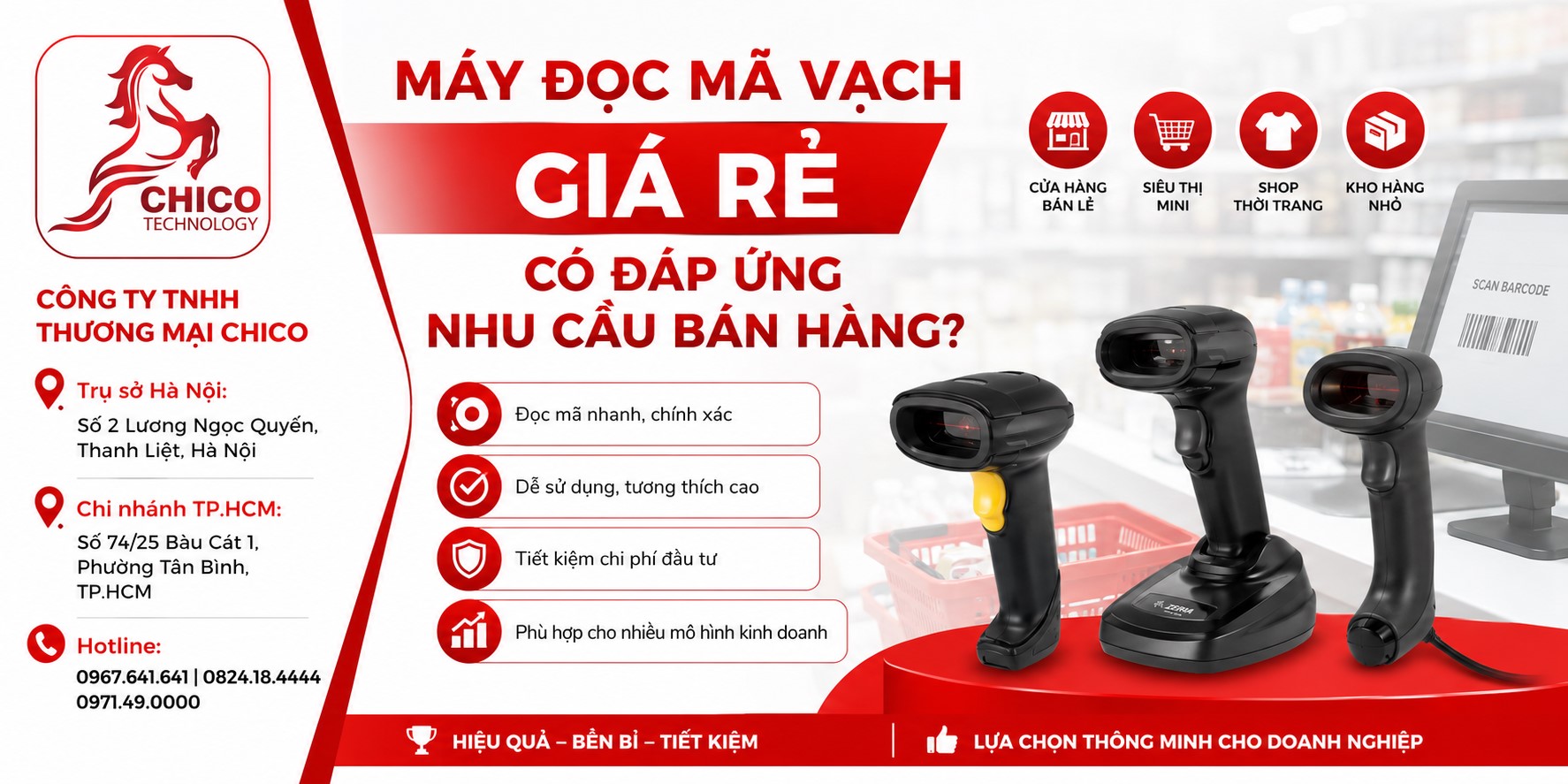 Máy Đọc Mã Vạch Giá Rẻ: Có Nên Dùng Cho Bán Hàng?