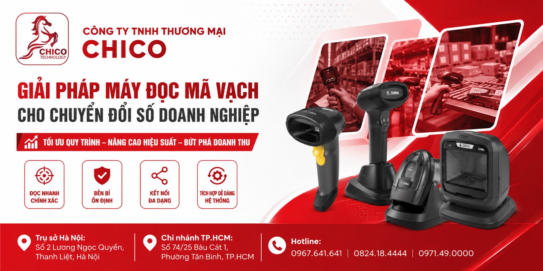 Giải Pháp Máy Quét Mã Vạch Trong Chuyển Đổi Số Doanh Nghiệp