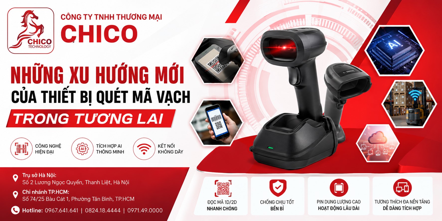 Những Xu Hướng Mới Của Thiết Bị Quét Mã Vạch Trong Tương Lai