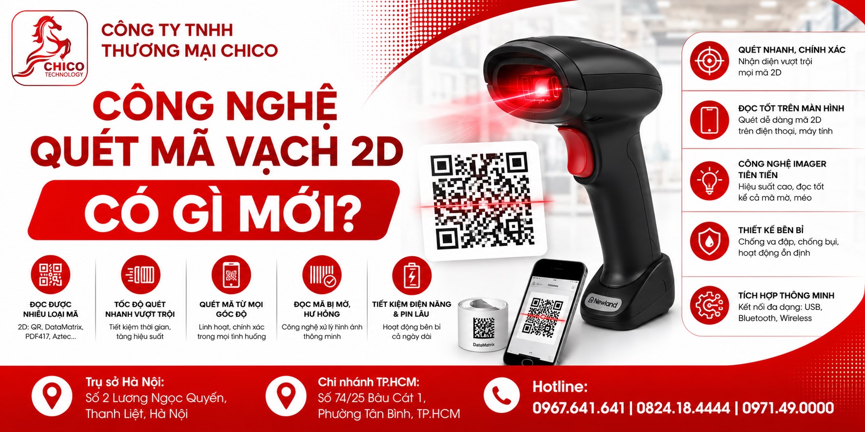 Công Nghệ Quét Mã Vạch 2D Có Gì Mới? Trợ Thủ Đắc Lực Cho Shop