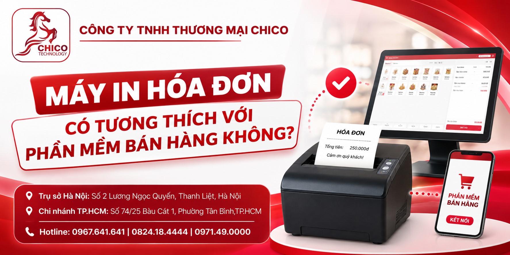 Máy In Hóa Đơn Có Tương Thích Với Phần Mềm Bán Hàng Không?