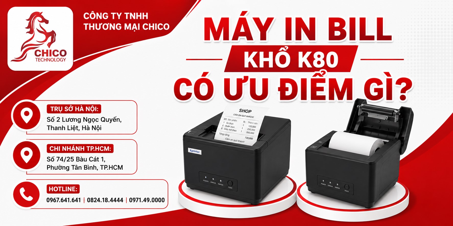 Máy In Bill Khổ K80 Có Ưu Điểm Gì? Cẩm Nang Từ Chuyên Gia