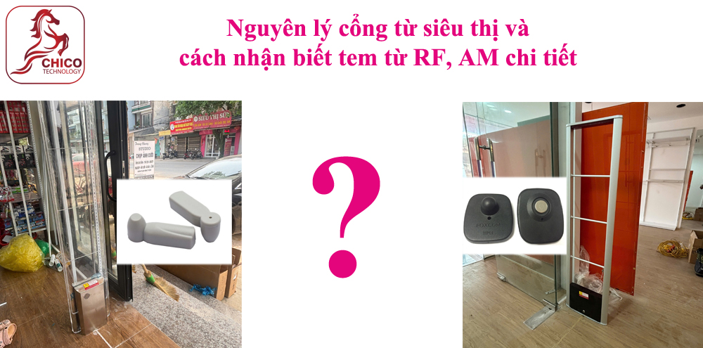 Cách chọn tem từ phù hợp với cổng từ siêu thị chống trộm hiệu quả