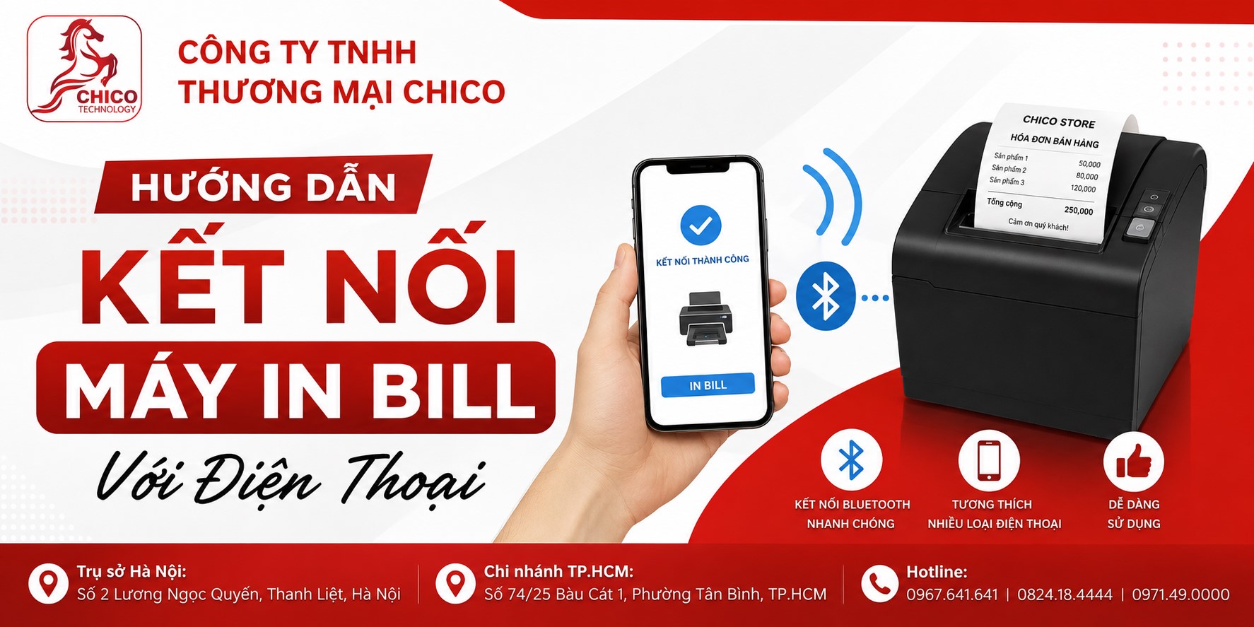 Hướng Dẫn Kết Nối Máy In Bill Với Điện Thoại Chi Tiết Từ A-Z