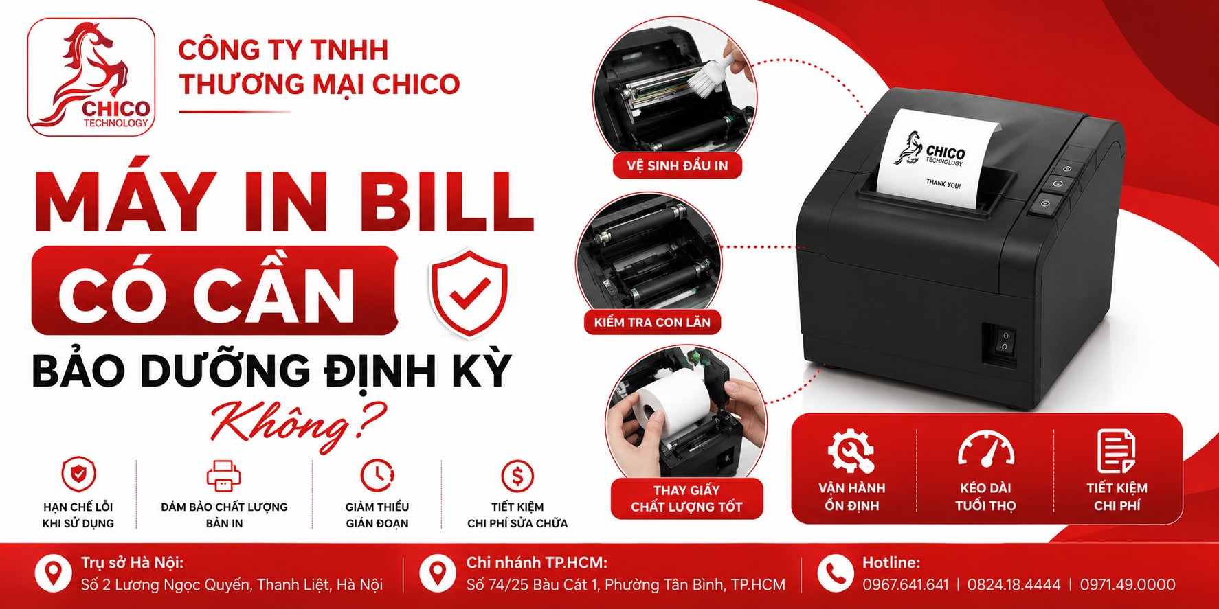 Máy In Bill Có Cần Bảo Dưỡng Định Kỳ Không? Lời Khuyên Từ Chuyên Gia