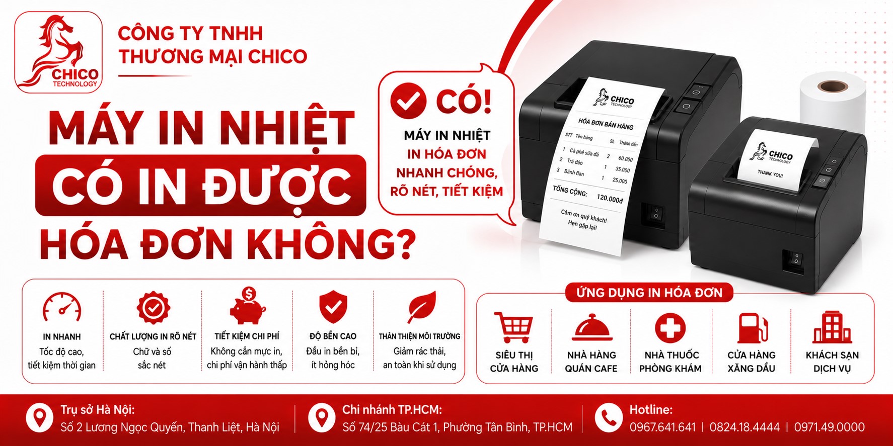 Máy In Nhiệt Có In Được Hóa Đơn Không? Giải Đáp Chi Tiết