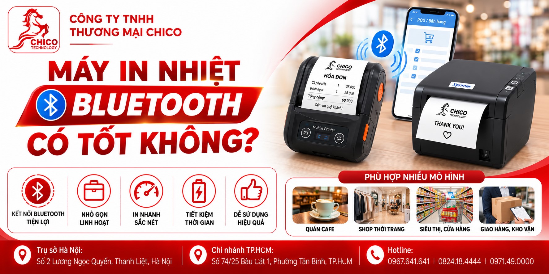 Máy In Nhiệt Bluetooth Có Tốt Không? Đánh Giá Chi Tiết Từ A-Z