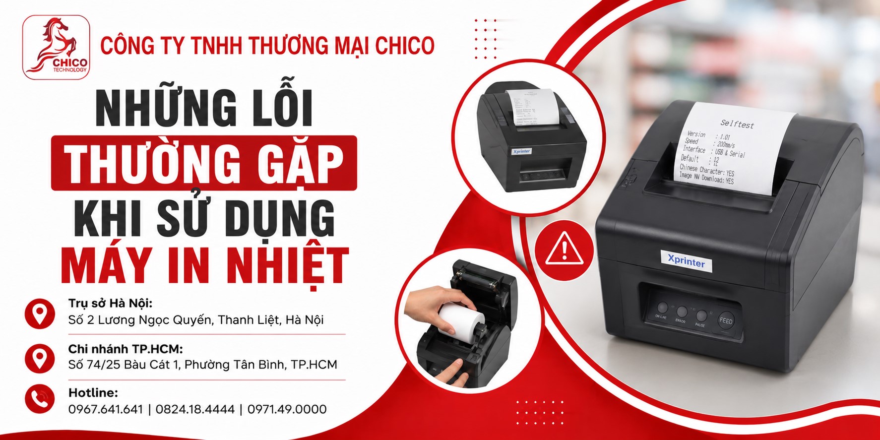 Những Lỗi Thường Gặp Khi Sử Dụng Máy In Nhiệt Và Cách Khắc Phục