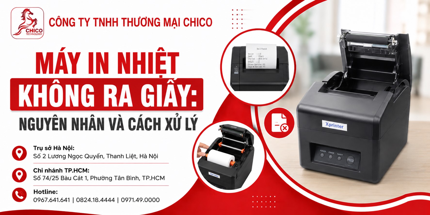 Máy In Nhiệt Không Ra Giấy: Nguyên Nhân Và Cách Xử Lý Nhanh