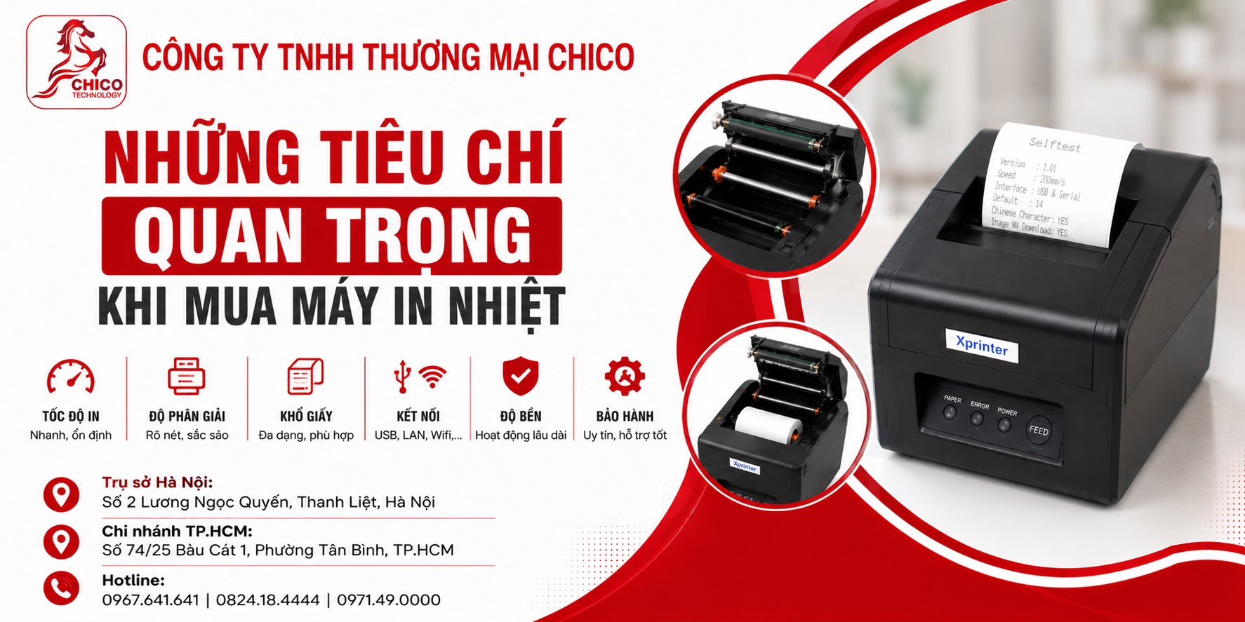 Những Tiêu Chí Quan Trọng Khi Mua Máy In Nhiệt Chuẩn Nhất