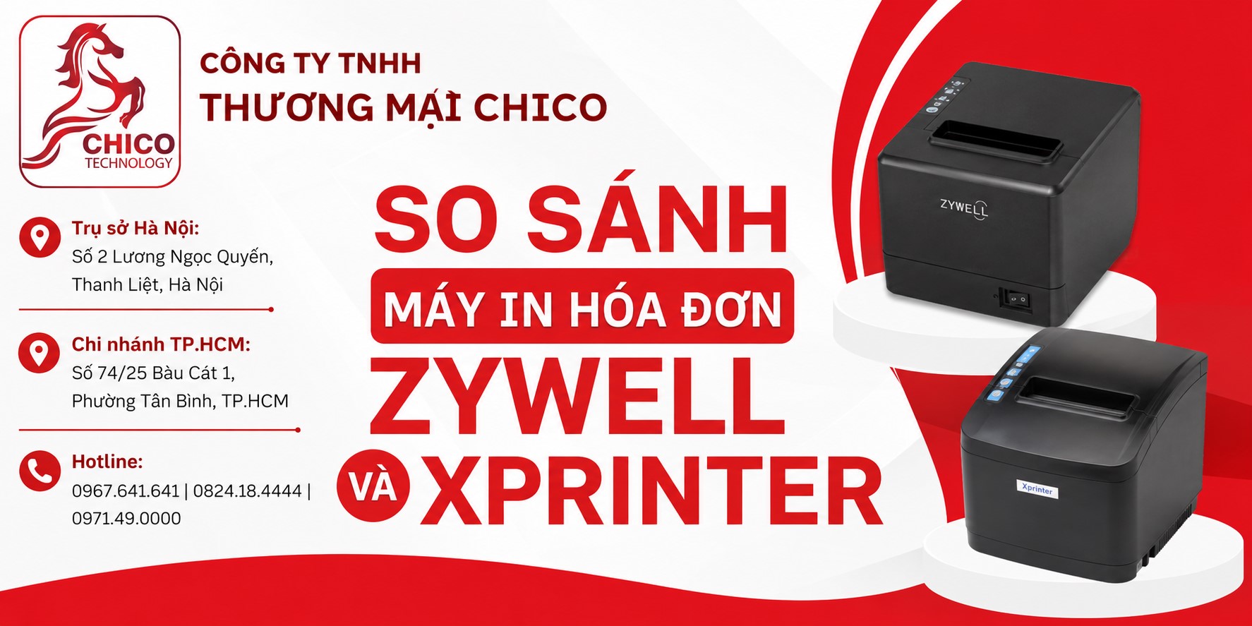 So Sánh Máy In Hóa Đơn Zywell Và Xprinter Chi Tiết A-Z