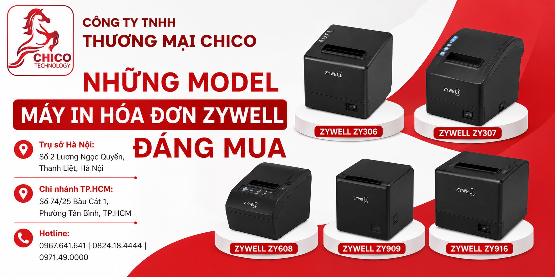 Top Những Model Máy In Hóa Đơn Zywell Đáng Mua Nhất
