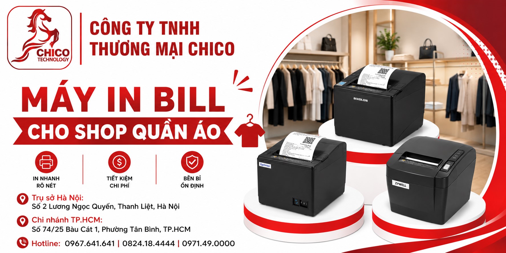 Máy In Bill Cho Shop Quần Áo: Bí Kíp Chọn Mua Chuẩn Nhất