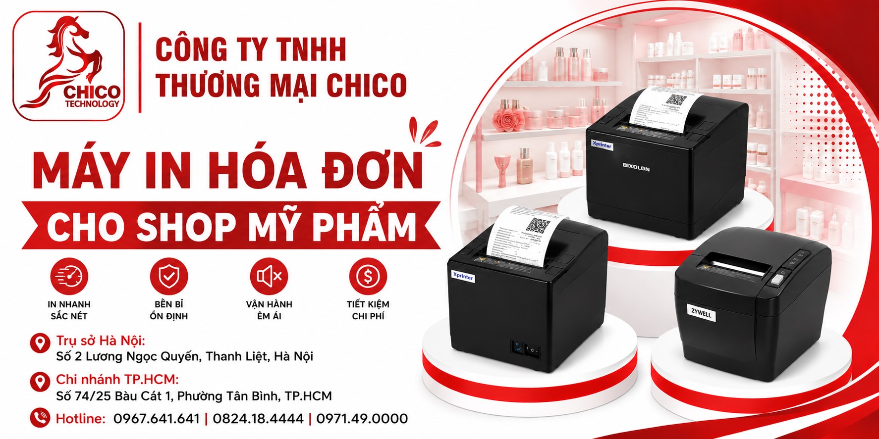 Máy In Hóa Đơn Cho Shop Mỹ Phẩm: Tiêu Chí Chọn Mua Tốt Nhất