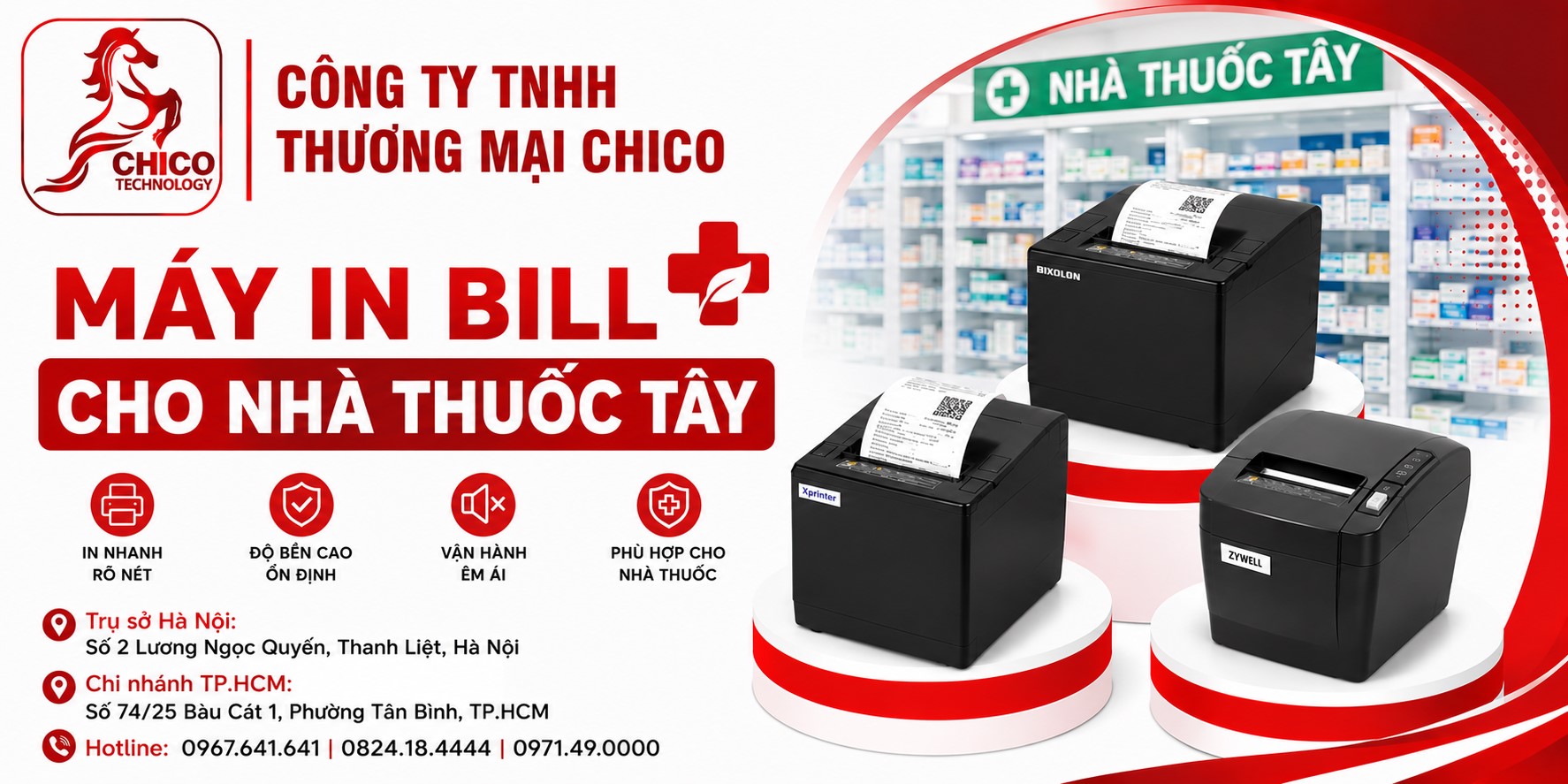 Máy In Bill Cho Nhà Thuốc Tây: Tiêu Chí Lựa Chọn Chuẩn Xác Nhất