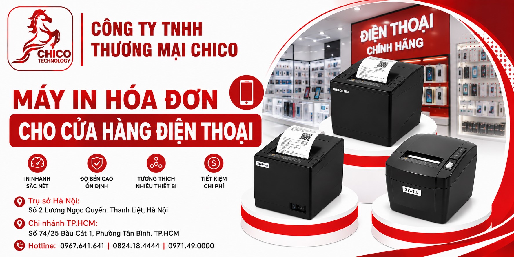 Máy In Hóa Đơn Cho Cửa Hàng Điện Thoại: Tiêu Chí Chọn Mua Tốt Nhất