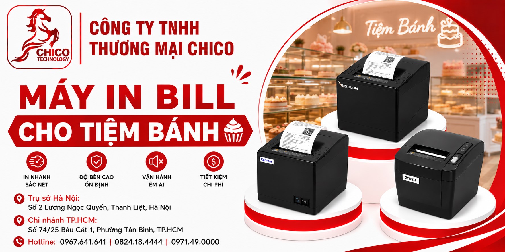 Máy In Bill Cho Tiệm Bánh: Bí Kíp Chọn Mua Tốt Nhất