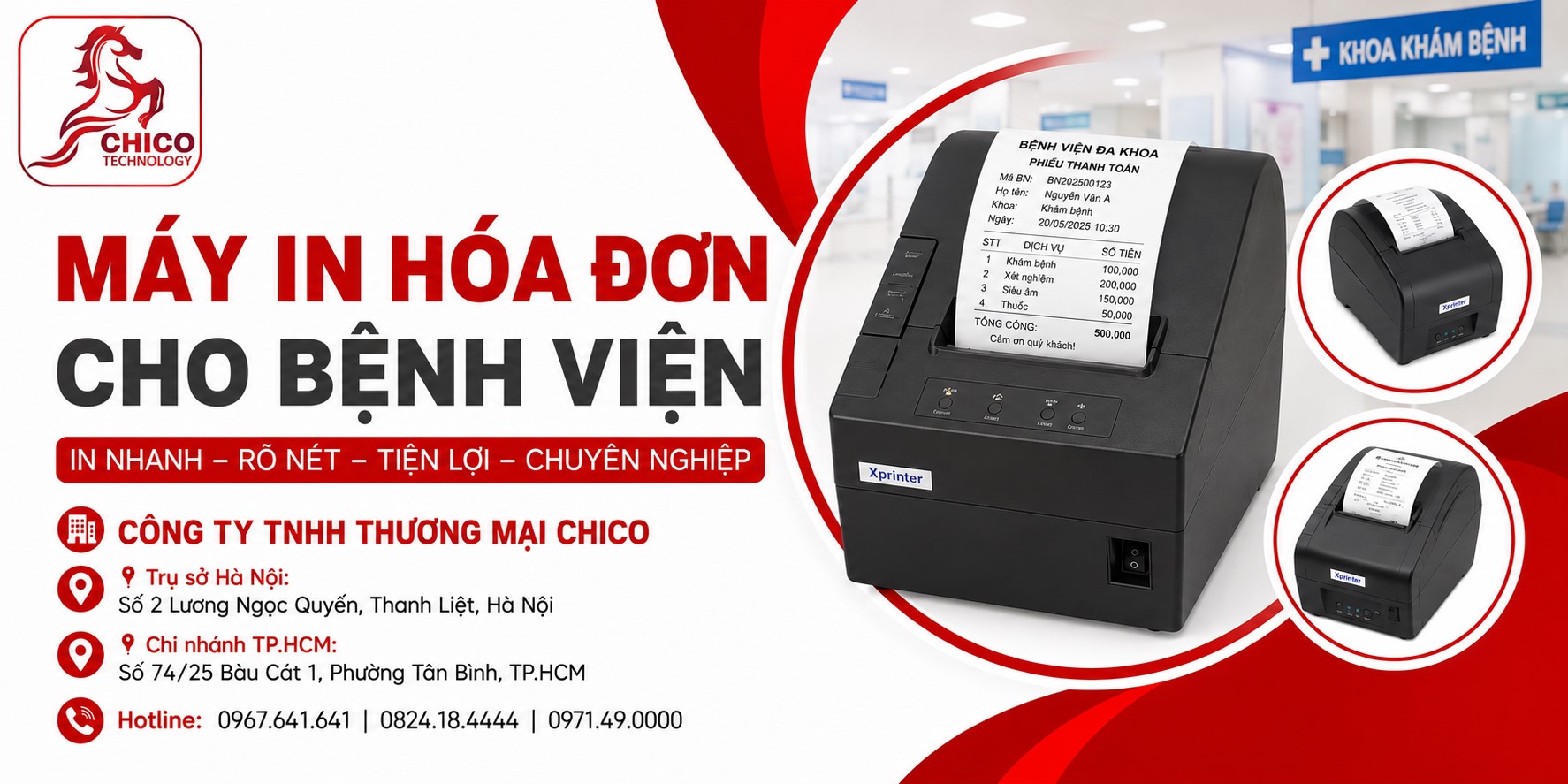 Máy In Hóa Đơn Cho Bệnh Viện: Tiêu Chí Lựa Chọn Chuẩn Xác Nhất
