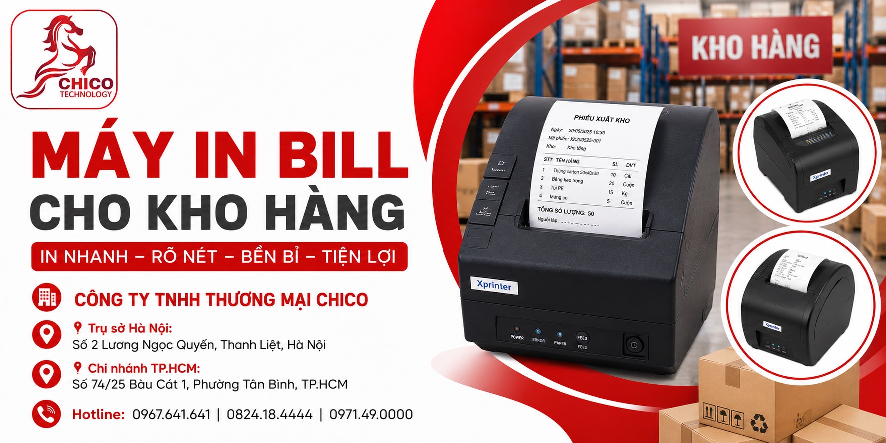 Máy In Bill Cho Kho Hàng: Tiêu Chí Lựa Chọn Chuẩn Xác Nhất