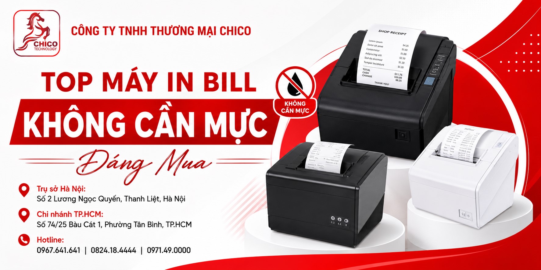 Top Máy In Bill Không Cần Mực Tốt Nhất, Bền Bỉ, Tiết Kiệm