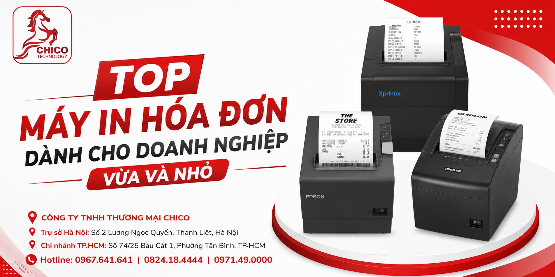 Top Máy In Hóa Đơn Cho Doanh Nghiệp Vừa Và Nhỏ Bền Bỉ, Giá Tốt