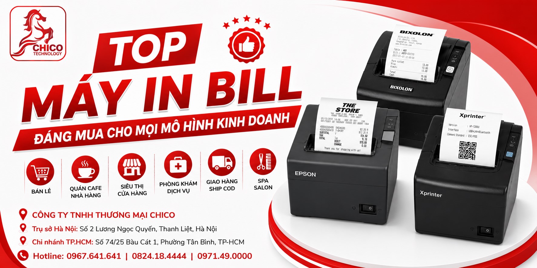 Top Máy In Bill Đáng Mua Nhất Cho Mọi Mô Hình Kinh Doanh