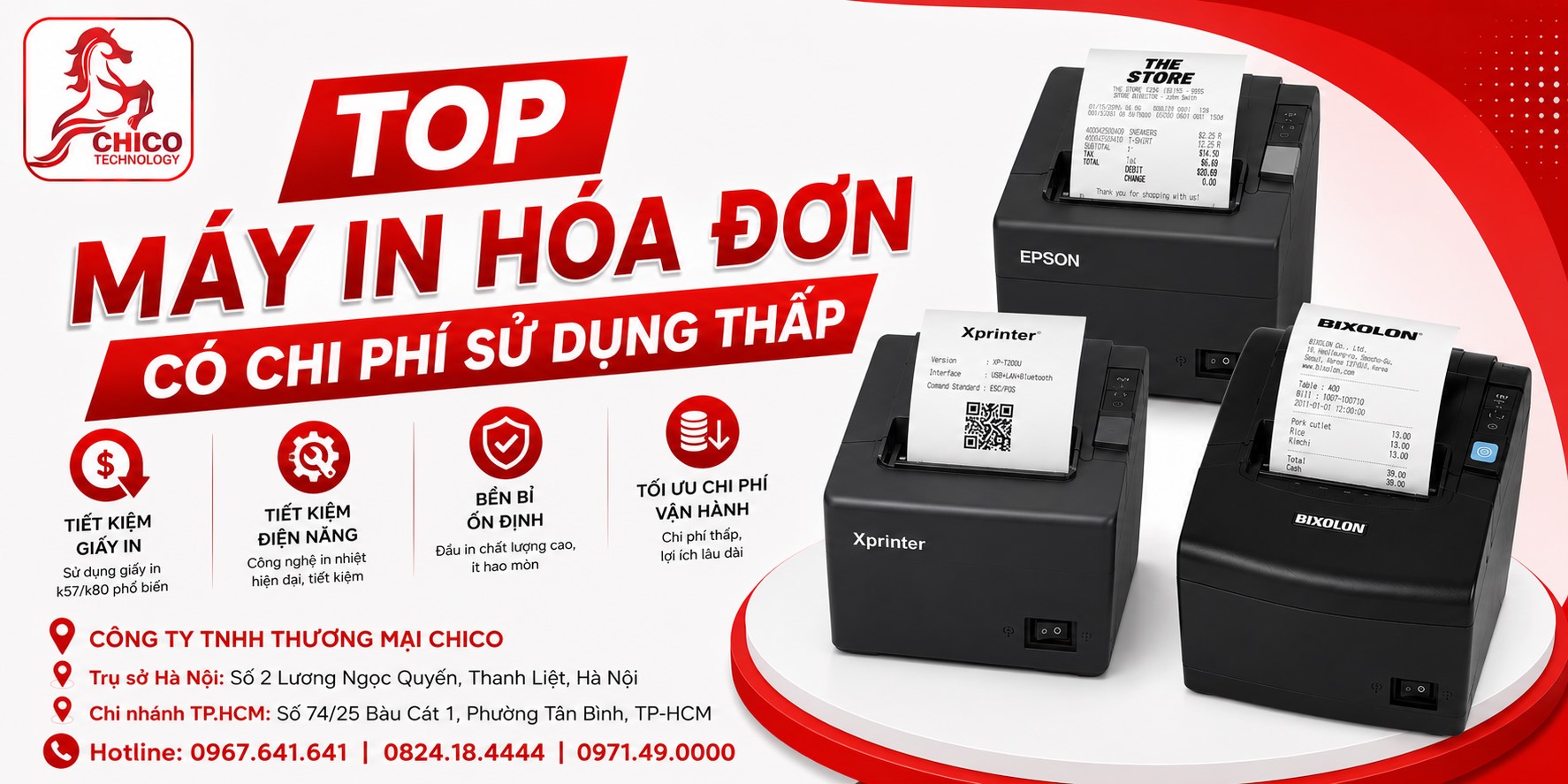 Top Máy In Hóa Đơn Có Chi Phí Sử Dụng Thấp, Tiết Kiệm Nhất