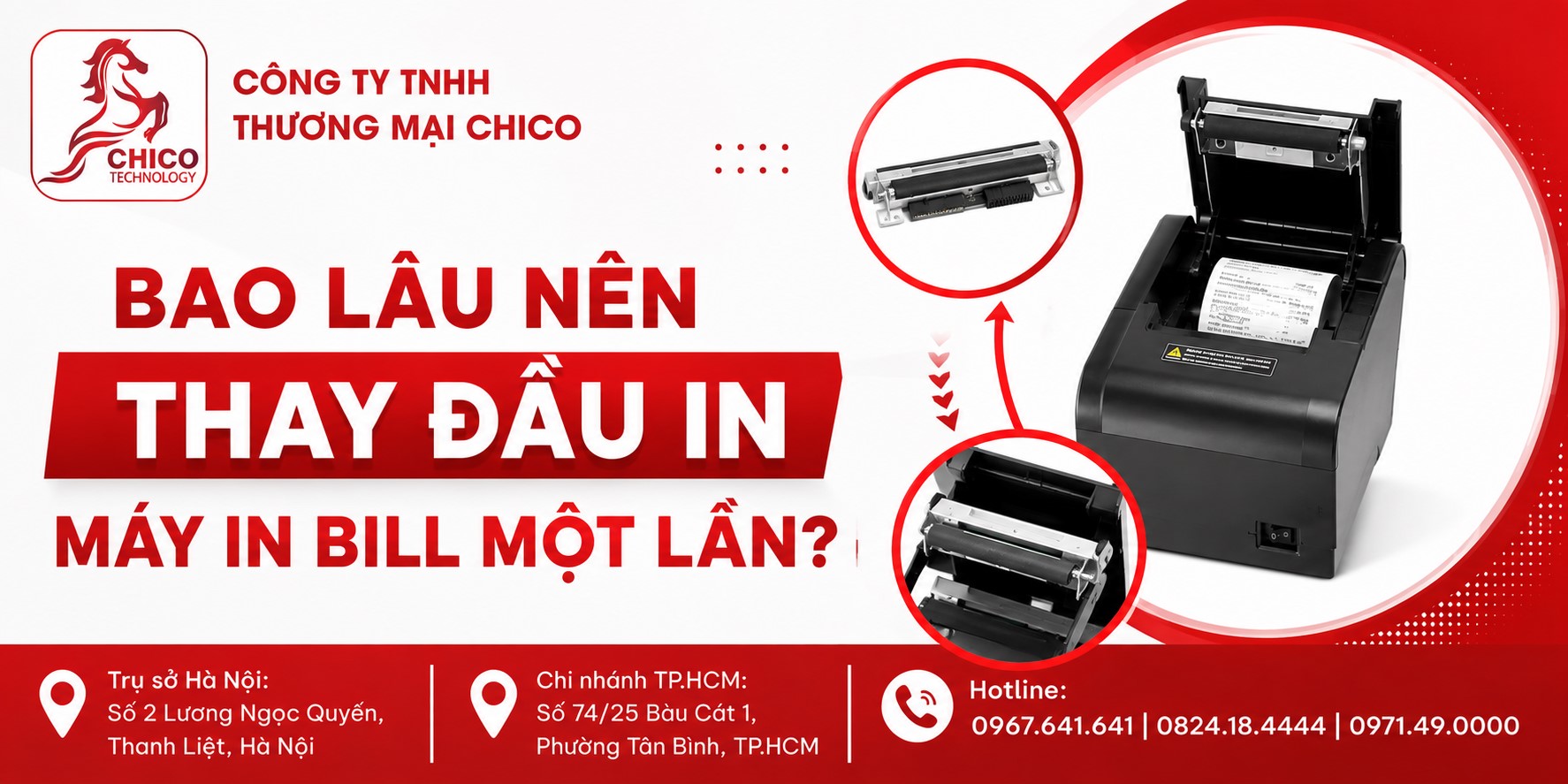 Bao Lâu Nên Thay Đầu In Máy In Bill Một Lần? Dấu Hiệu Nhận Biết