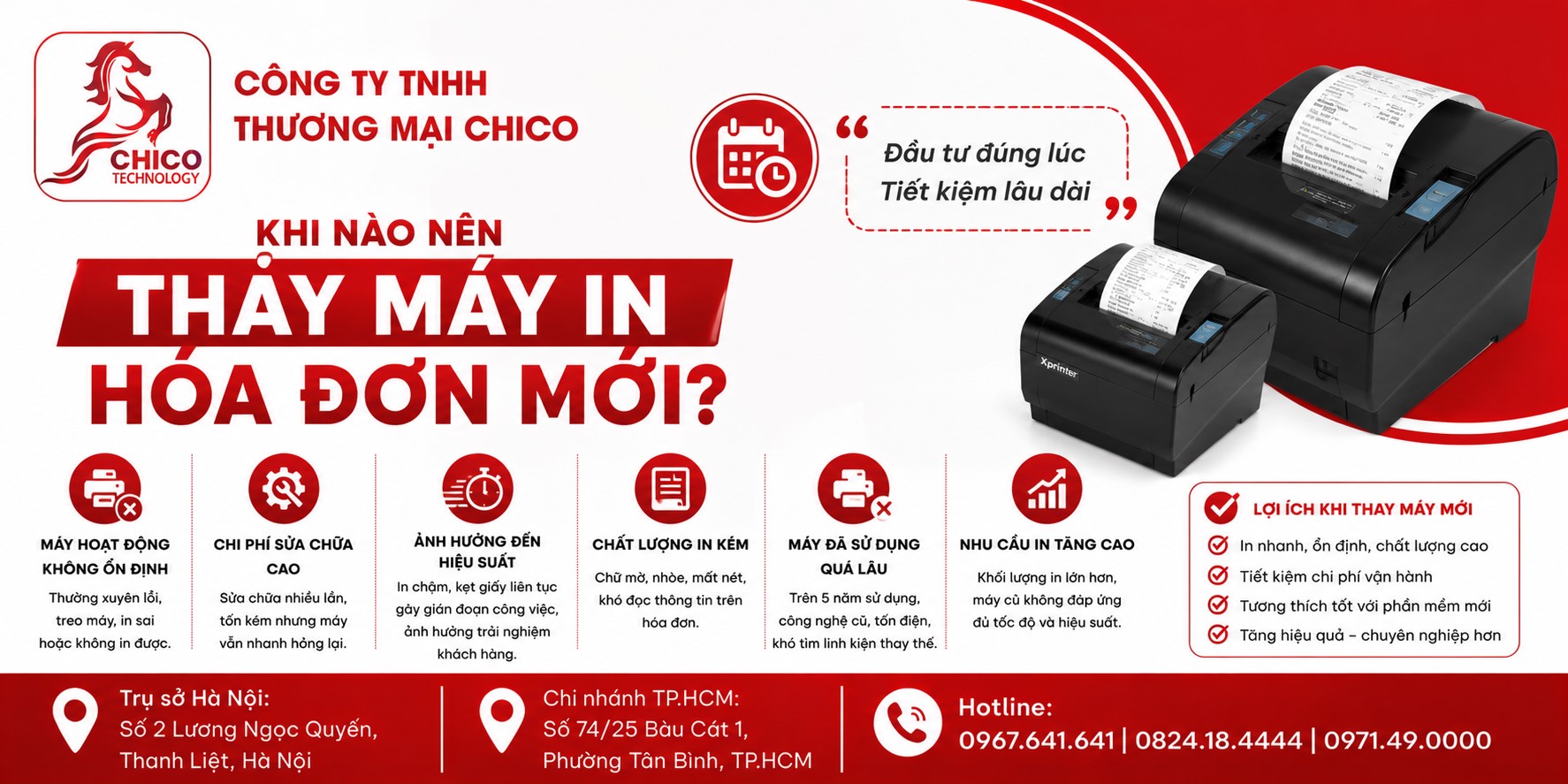 Khi Nào Nên Thay Máy In Hóa Đơn Mới? Dấu Hiệu Nhận Biết Đã Đến Lúc Nâng Cấp